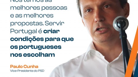 Paulo Cunha, vice-presidente do PSD, esteve esta sexta-feira na tomada de posse da JSD Matosinhos
